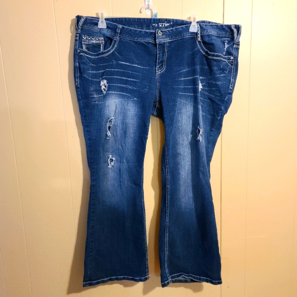 Women's plus size 24 Amethyst bootcut jeans